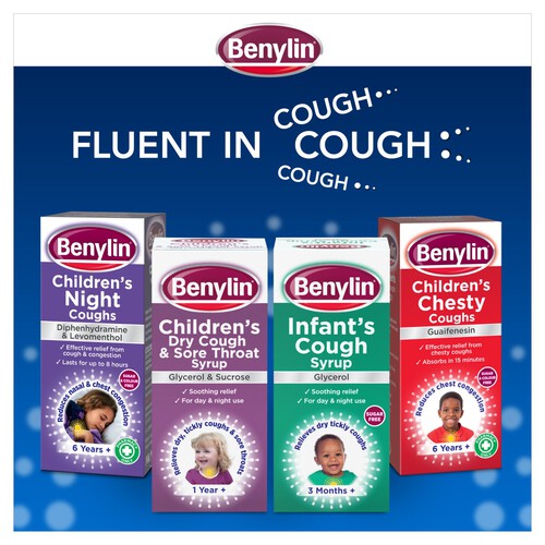 Benylin Childrens Cough Syrup Apple