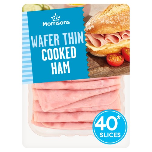 Morrisons Wafer Thin Cooked Ham 400g