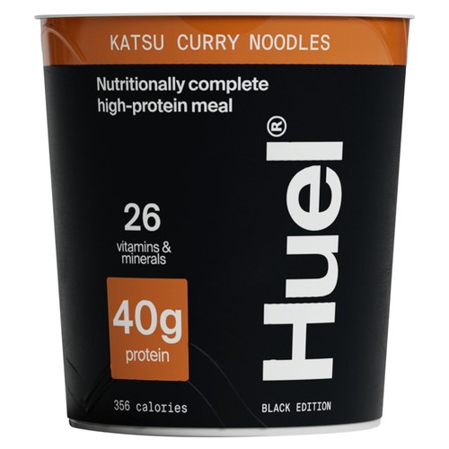 Huel Black Edition Katsu Curry Flavour High Protein Noodles 100g