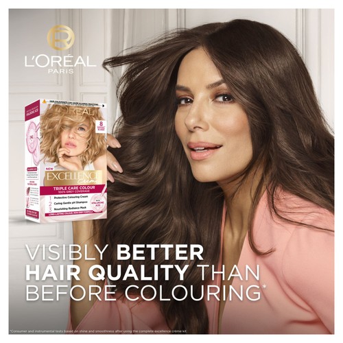 L'Oreal Paris Excellence Creme Natural Blonde 8.0 Permanent Hair Dye