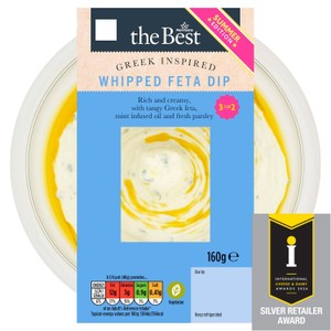 Morrisons The Best Whipped Feta Dip With Mint Oil   160g