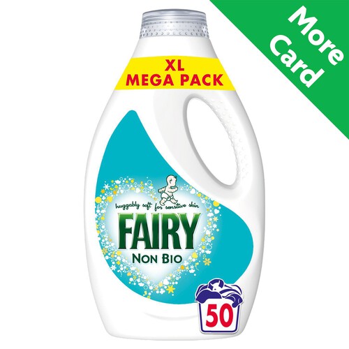 Fairy Non Bio Washing Liquid 50 Washes 