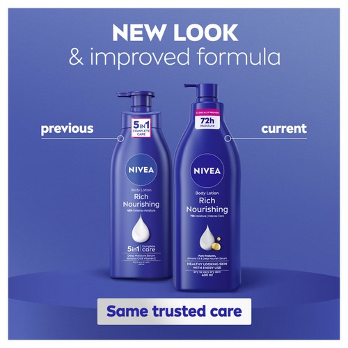 NIVEA Rich Nourishing Body Lotion Dry Skin