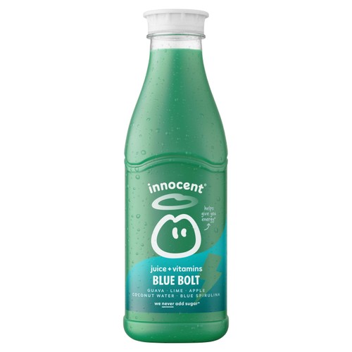 Innocent Plus Blue Bolt, Guava & Lime Juice with Vitamins 750ml