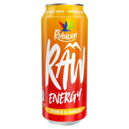 Rubicon RAW Orange & Mango Energy Drink