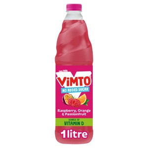 Vimto Raspberry, Orange & Passionfruit Real Fruit Squash