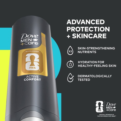 Dove Men 3-in-1 Body Wash Active Comfort