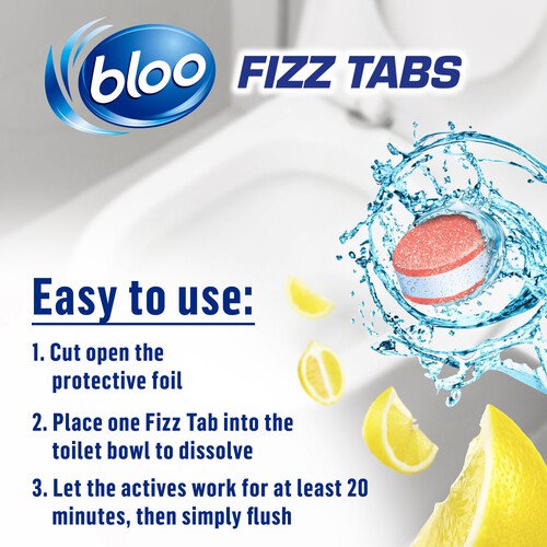 Bloo Fizz Tabs 