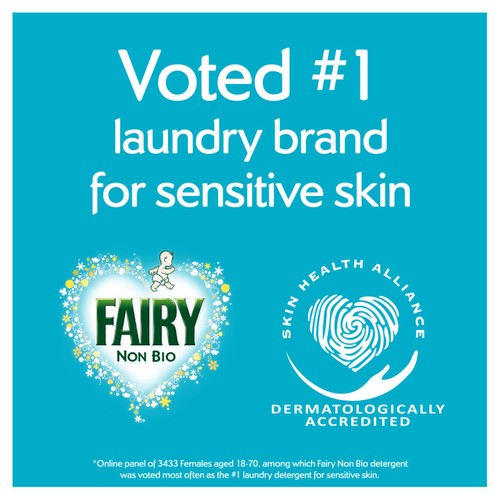 Fairy Non-Bio For Sensitive Skin Laundry Liquid 101 Washes 