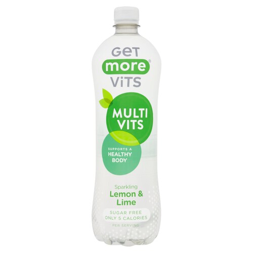 Get More Vits Multivitamins Sparkling Lemon & Lime