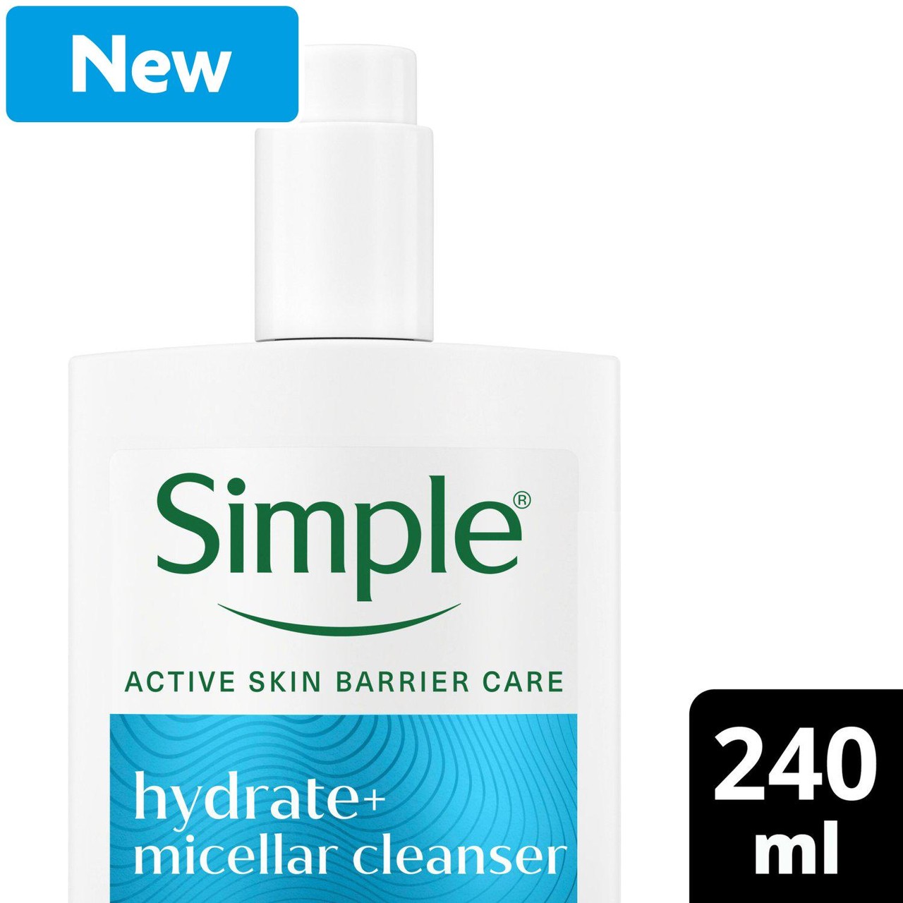 Simple Micellar Facial Cleanser Hydrate+ 240 ml