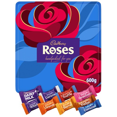 Cadbury Roses Tin 600G