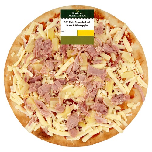 Market Street Ham & Pineapple Thin & Crispy 10 Pizza