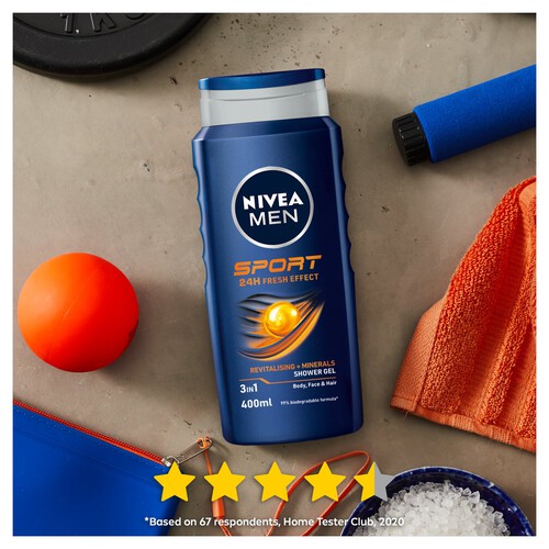 NIVEA MEN Sport 3 in 1 Shower Gel