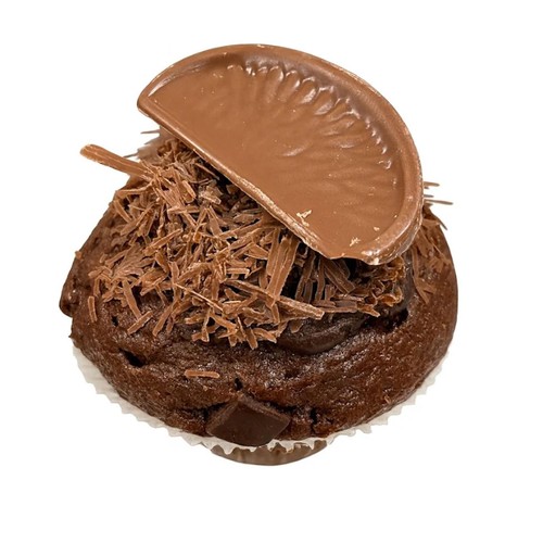 Morrisons Chocolate & Orange Topped Muffins 2 Pack