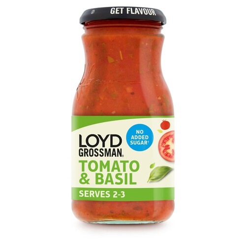 Loyd Grossman Tomato & Basil No Added Sugar