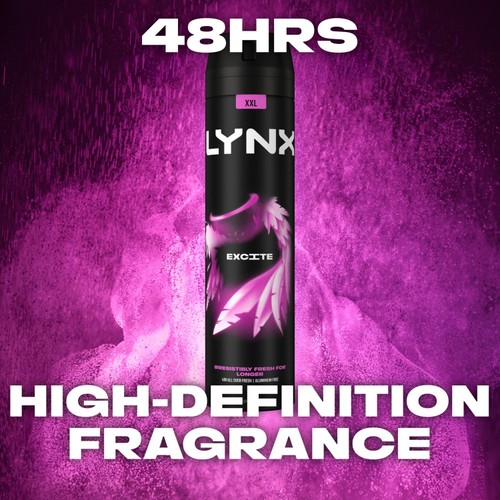 Lynx Excite Body Spray Deodorant 250ml