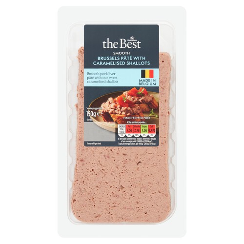 Morrisons The Best Brussels Pate  with Caramelised Shallots