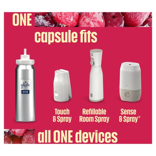 Glade One Refill Floral Cherries 2 X 13Ml