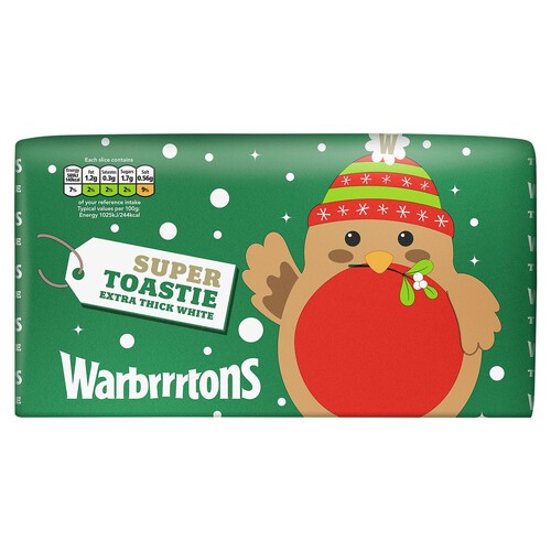 Warburtons  Super Toastie  White Bread