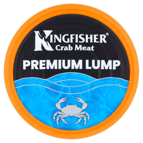 Kingfisher Premium Lump Crab Meat In Brine 145g