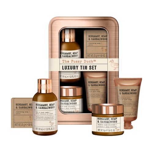 Baylis & Harding The Fuzzy Duck Bergamot, Hemp & Sandalwood Men's Tin