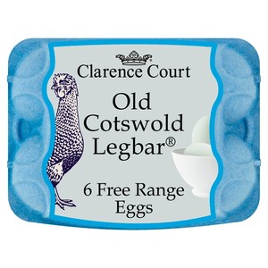 Clarence Court Assorted Cotswold Legbar Eggs 6 pack | Morrisons