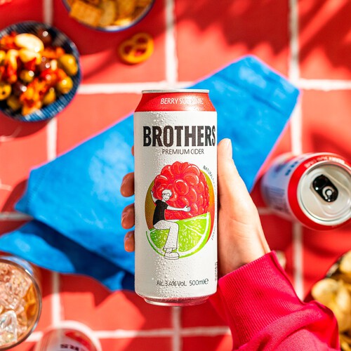 Brothers Its Berry Sublime Cider 3.4% Abv