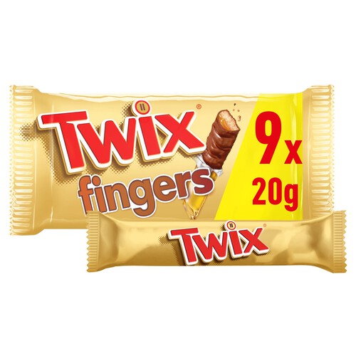 Twix Fingers Biscuit Snack Bars Multipack