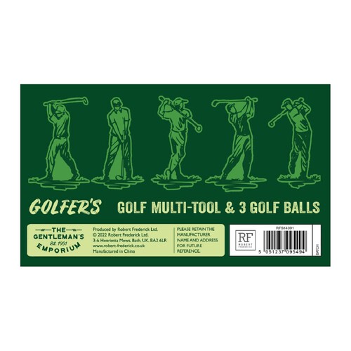 Robert Frederick Gentlemen's Emporium Golf Tin