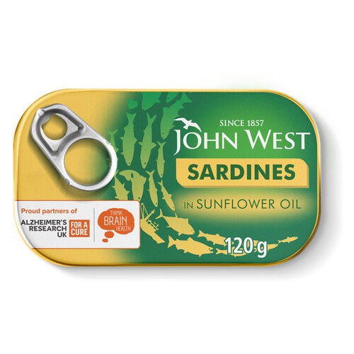 John West Sardines In Sunflower Oil (120g)