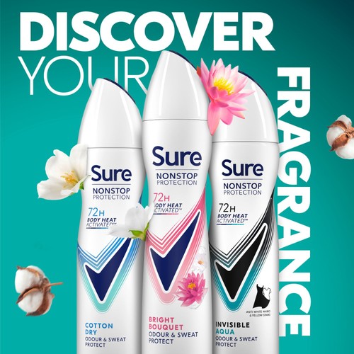 Sure Nonstop Bright Bouquet 250ml