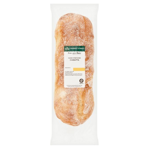 Morrisons hand stretched ciabatta