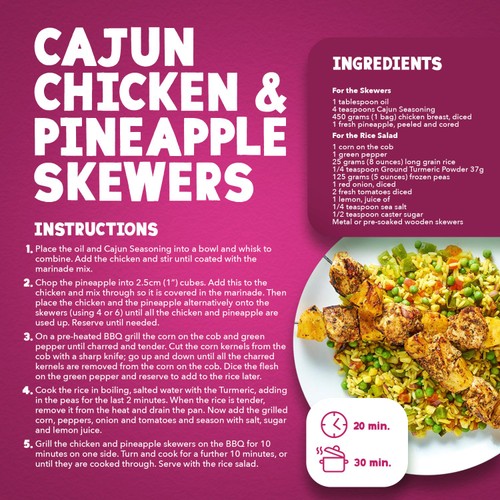 Schwartz Cajun Herb & Spice Blend Seasoning   