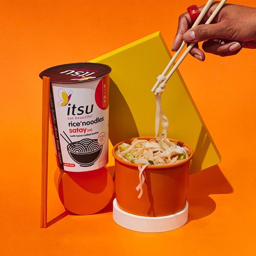 Itsu Satay Rice Noodles