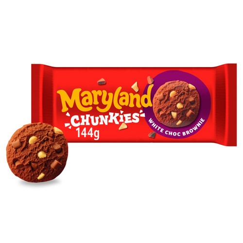 Maryland Chunkies White Chocolate Brownie 144g