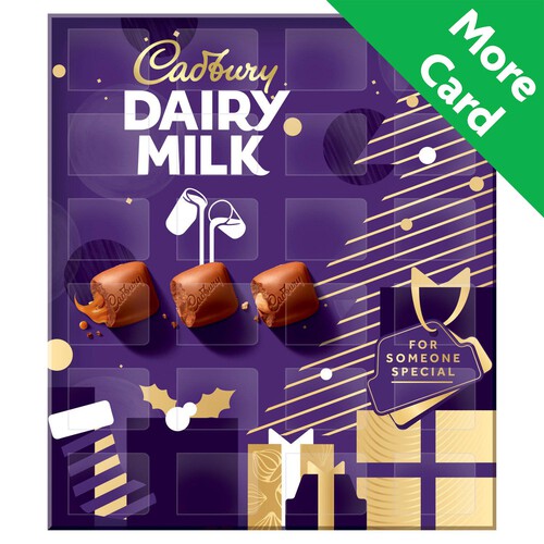 Cadbury Dairy Milk Chocolate Chunks Xmas Advent Calendar