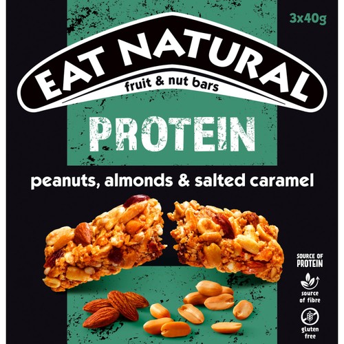 Eat Natural Protein Packed Cereal Bar Salted Caramel & Nuts Multipack