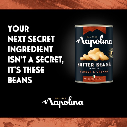 Napolina Butter Beans in Water (400g)