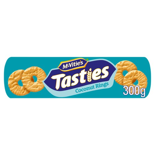 McVities tasties coconut rings biscuits