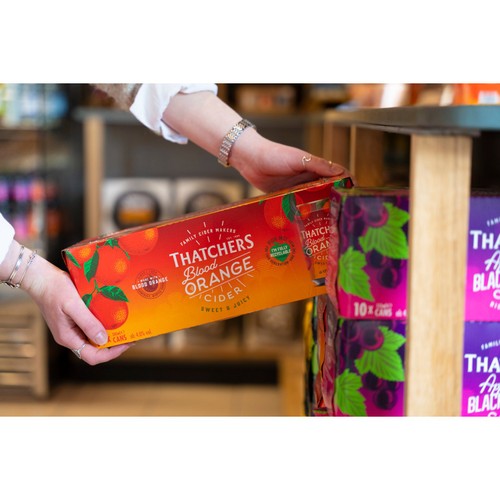 Thatchers Blood Orange Fruit Cider (ABV 4%) 10x330ml