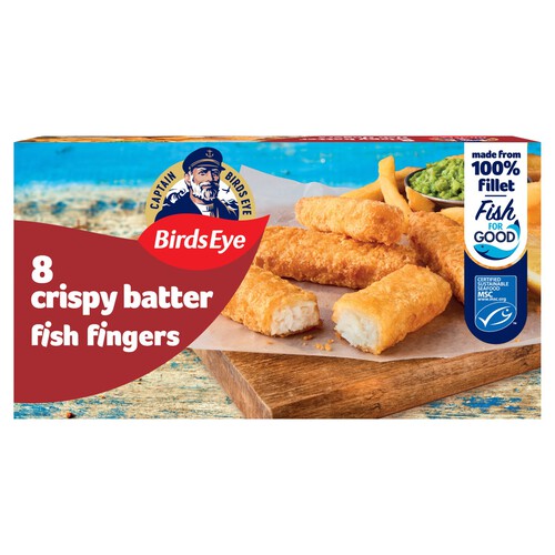 Birds Eye 8 Battered Fish Fingers