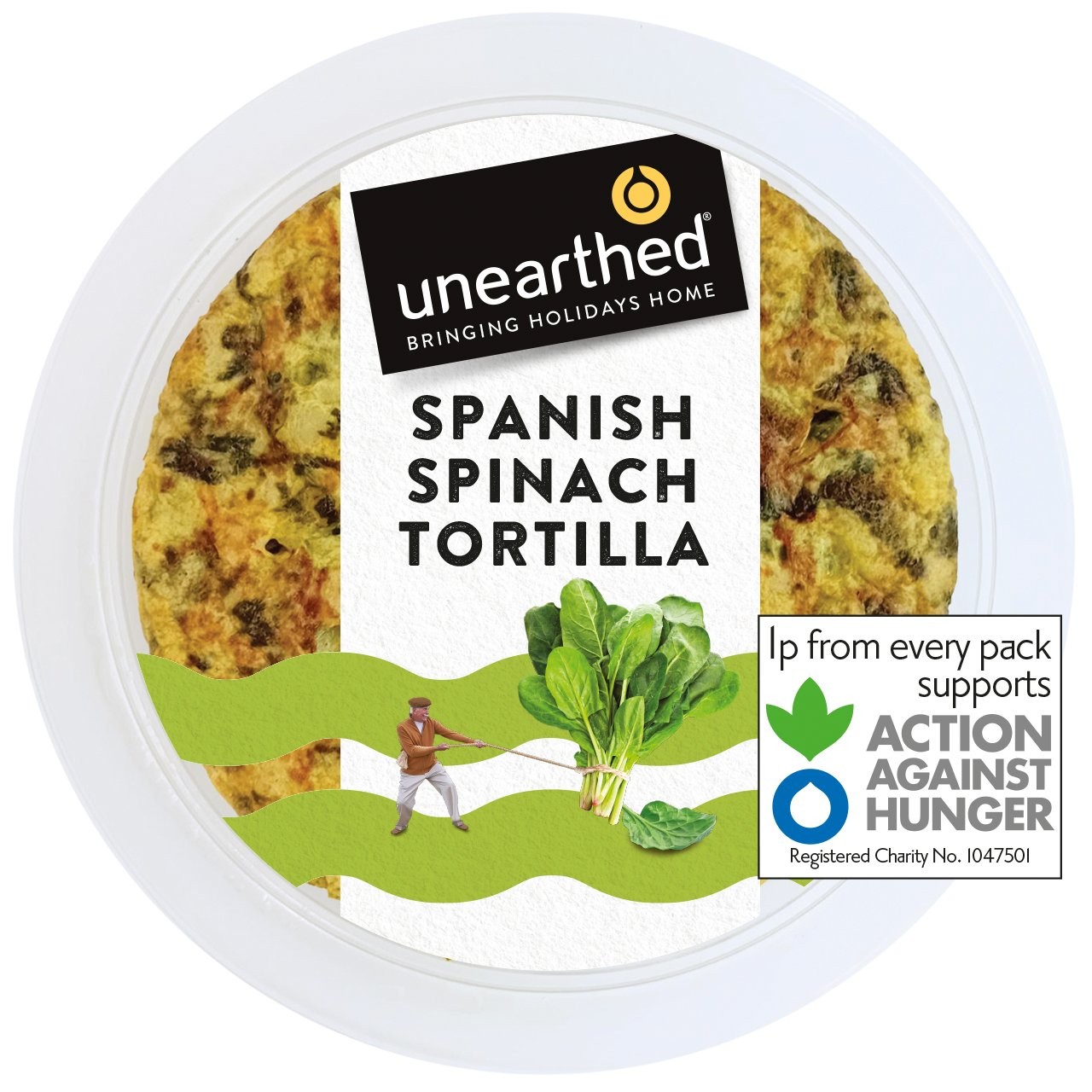 Unearthed Spanish Spinach Tortilla 250g