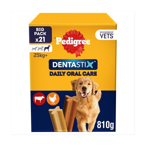 Pedigree Dentastix Daily Adult Large Dog Treats 21 x Dental Sticks