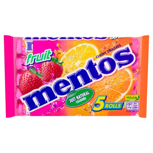 Mentos Fruit 5 Pack