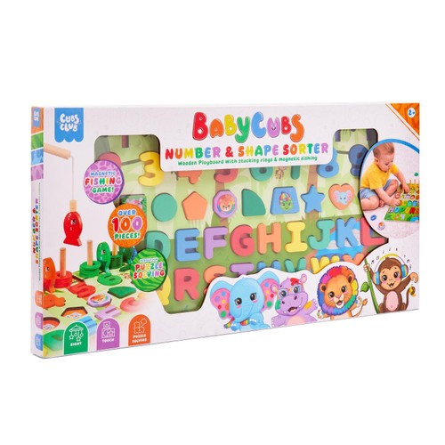 Babycubs Number & Shape Sorter