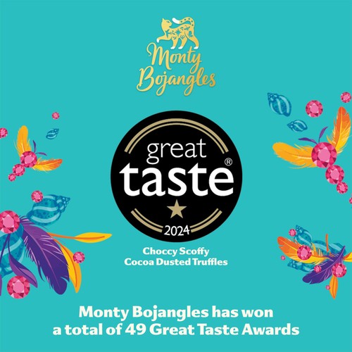 Monty Bojangles Chocolatey Truffle Gift Box 135g