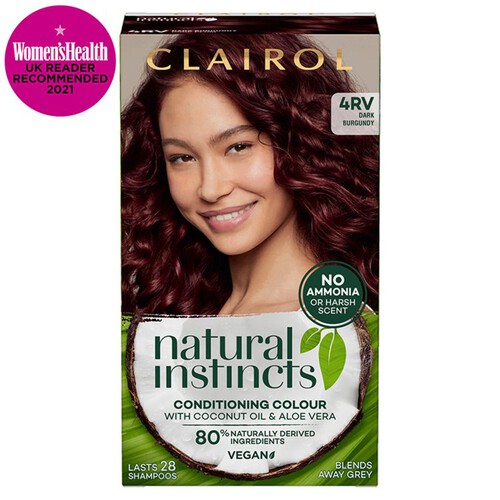 Clairol Natural Instincts 4Rv Dark Burgundy