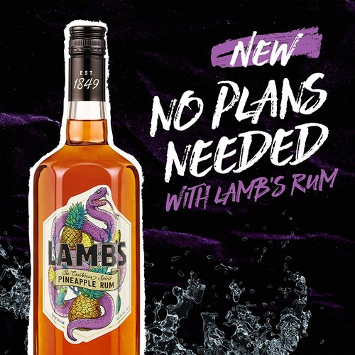 Lamb's The Caribbean Spirit Pineapple Rum