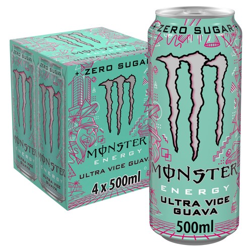 Monster Ultra Vice Guava 4 x 500ml